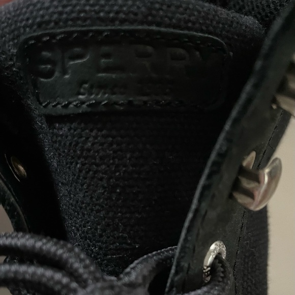 Sperry Top-Slider Dockyard Boots- Boy’s Size 2M, Black - Picture 6 of 6